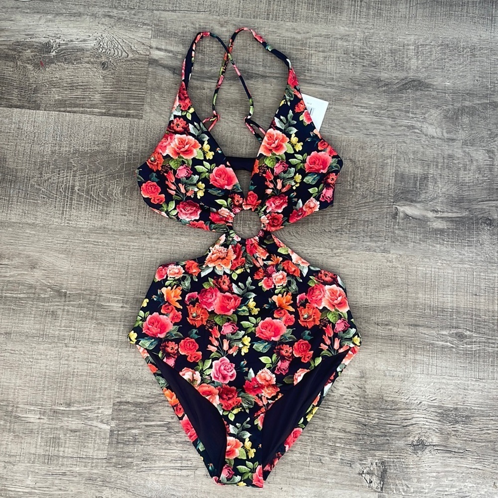 NWT Onia Marisol one print in Eden Floral S - Picture 3 of 8